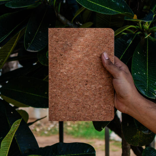 Premium Cork Diary Made from Recycled Paper - Ecosphere - Ecosphere Stationery