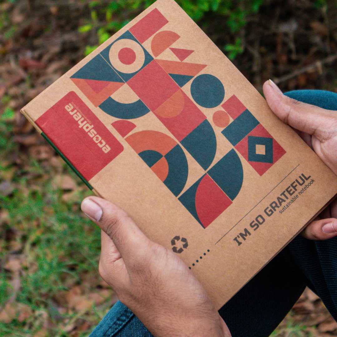 Ecosphere A5 Notebook – 80 Pages, Crafted from Recycled Paper - Ecosphere Stationery