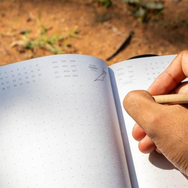 Premium Cork Diary Made from Recycled Paper - Ecosphere - Ecosphere Stationery