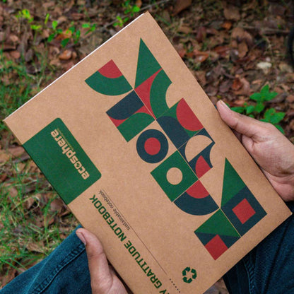 Ecosphere A4 Notebook – 80 Pages, Crafted from Recycled Paper - Ecosphere Stationery